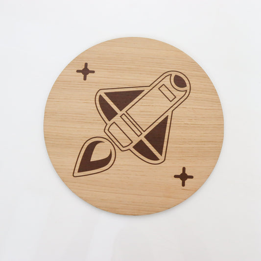 Barnlampa – Raket #1 – Ø26 cm