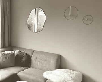 Asymmetrisk spegel - 52x64 cm