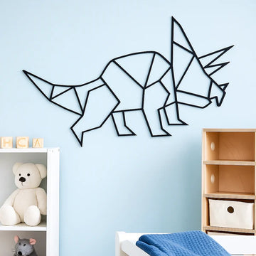 Dinosaurie - Triceratops - 48×27 cm