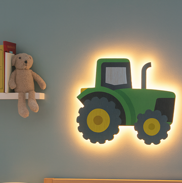 Barnlampa – Traktor – 41x35 cm