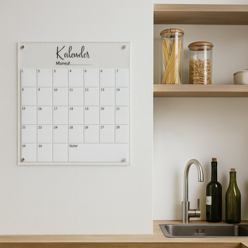 Väggkalender – Evighetskalender - 40×40 cm