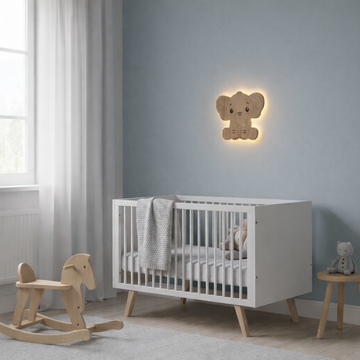 Barnlampa – Elefant – 31x27 cm
