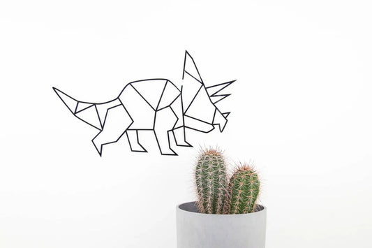 Dinosaurie - Triceratops - 48×27 cm