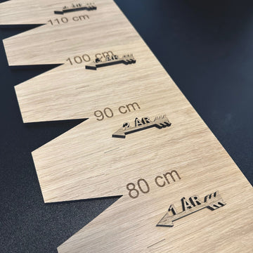 Tillbehör till mätsticka – Ålderspilar – 7 × 2 cm
