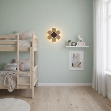 Barnlampa – Blomma – 35x39 cm