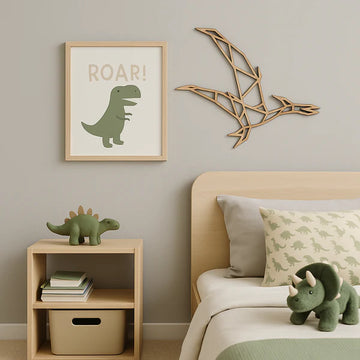 Flygödla - 40×40 cm