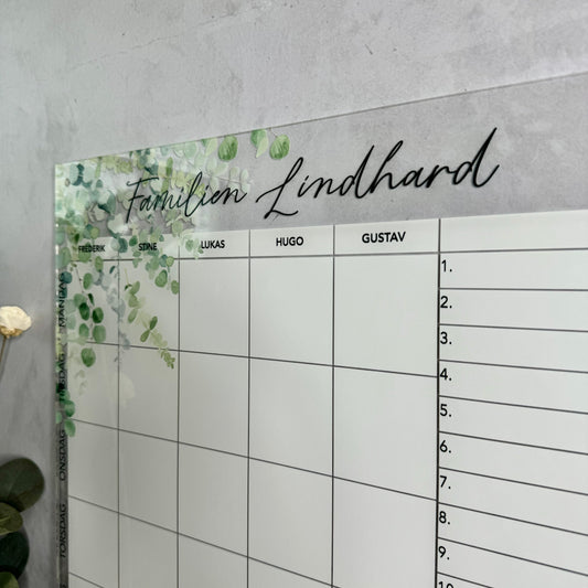Familjekalender - Eucalyptus