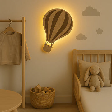 Barnlampa – Luftballong – 18x25 cm