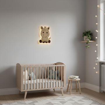 Barnlampa – Zebra – 20x29 cm