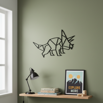 Dinosaurie - Triceratops - 48×27 cm