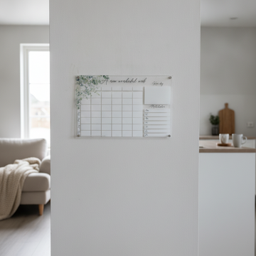 A new wonderful week kalender - Eucalyptus - 60x40 cm